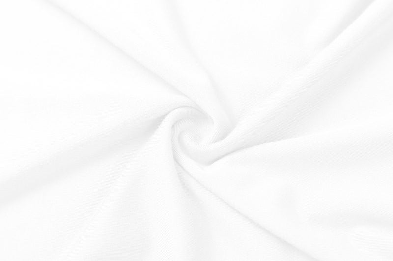 Herou Women Long Sleeve Turtleneck Stretch Slim T Shirt Layer Tops White Small - Image 4